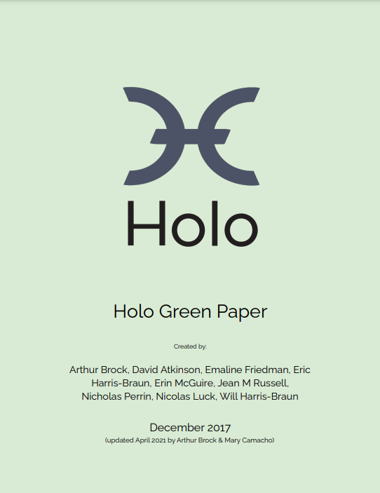 Holo Green Paper
